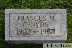 Frances M. Kenyon