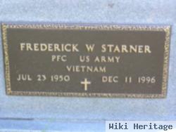 Frederick W. "fred" Starner