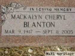 Mackalyn Cheryl Blanton