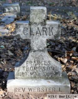 Rev Webster Loring Clark