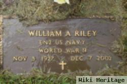 William A Riley