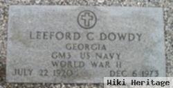 Leeford C. Dowdy