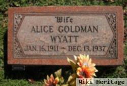 Alice Mary Goldman Wyatt