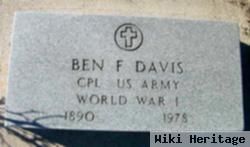 Ben F. Davis