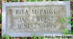 Rita M. Paige