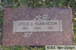 Leslie E Harrington