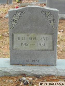 William H. "bill" Rowland