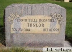 Edyth Belle Mcdaniel Taylor