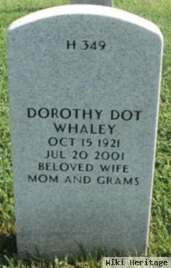 Dorothy E. "dot" Whaley