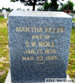 Martha Ellen Neill