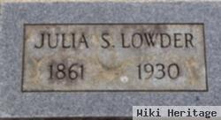 Julia S Lowder