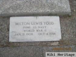 Milton Lewis "bill" Todd