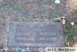 Harry G Watson
