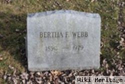 Bertha F Webb