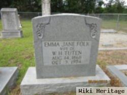 Emma Jane Folk Tuten