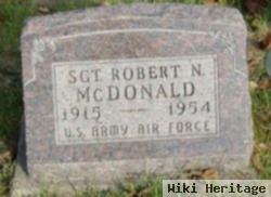 Sgt Robert N Mcdonald