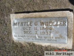 Myrtle Gertrude Jones Wheeler