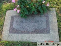 Irene M Coleman