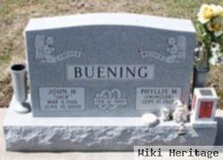 John H "jack" Buening