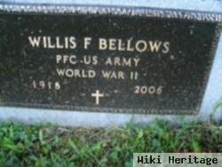 Willis F. "bill" Bellows