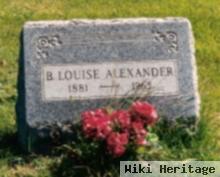 B Louise Alexander