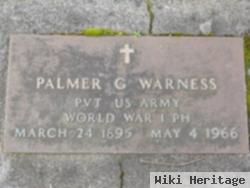 Palmer G Warness