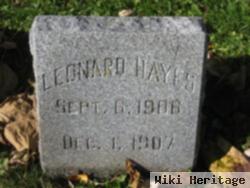 Leonard Hayes