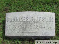 Frances R Joslin