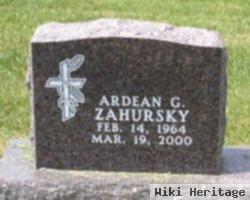 Ardean G Zahursky