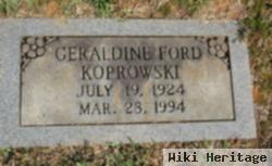Geraldine Ford Koprowski