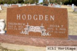 Theodore W. Hodgden