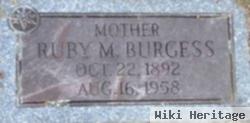 Ruby M. Burgess