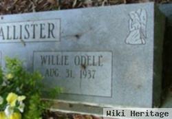 Willie Odell Mcallister