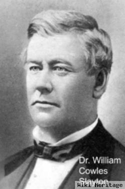 Dr William Cowles Slayton