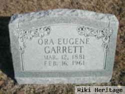 Ora Eugene Garrett