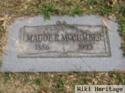 Maude R. Mccumber