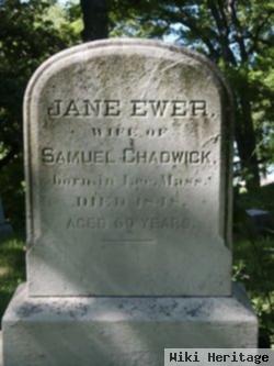 Jane Ewer Chadwick