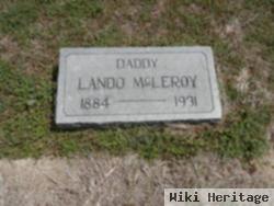 Robert Orlando "lando" Mcleroy