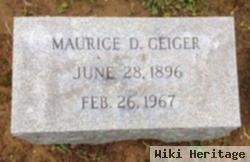 Maurice Dunlap Geiger, Sr