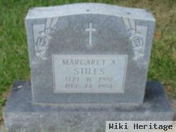 Margaret A Stiles