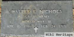 Sgt Walter Elwood Nichols