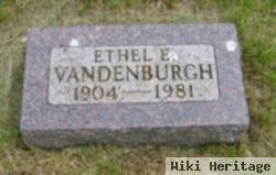 Ethel E Vandenburgh