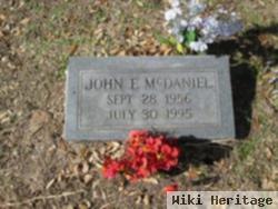 John E Mcdaniel