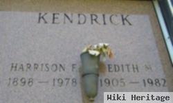 Harrison F Kendrick