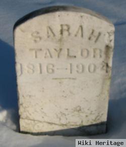 Sarah Taylor