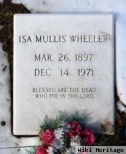 Isa Retta Mullis Wheeler