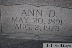 Ann D Harper