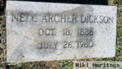 Nell Archer Dickson