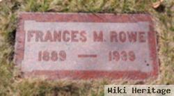 Frances Marie Cowden Rowe