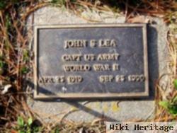 Capt John Sherwood Lea, Sr